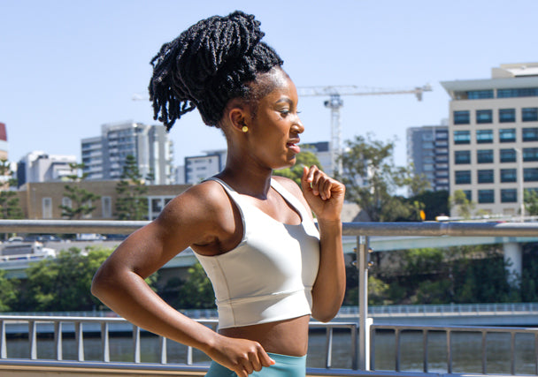 medium support sports bra