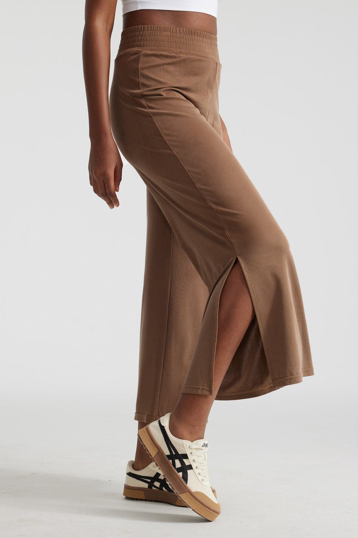 Freeday Placid Slit Flared Pant-Pollypark