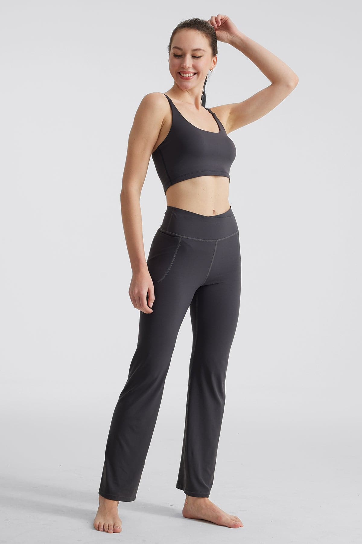 Belleza Spaghetti Straps Sports Bra-Pollypark