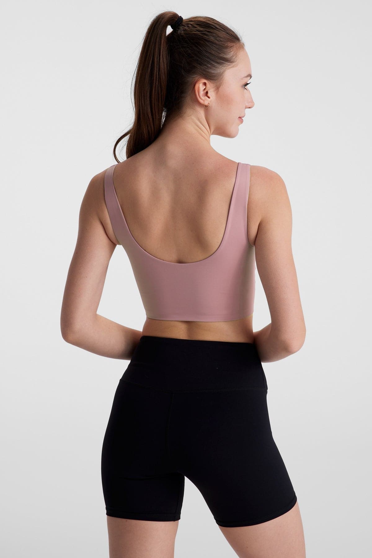 Belleza Mesh Cutout Sports Bra-Pollypark