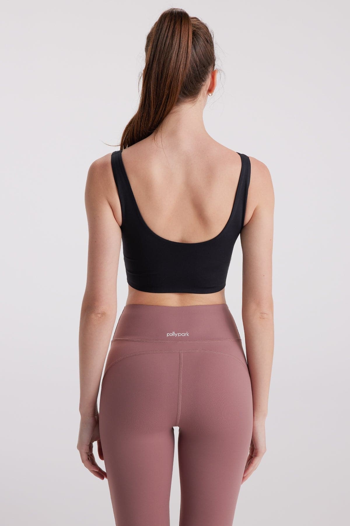 Belleza Mesh Cutout Sports Bra-Pollypark