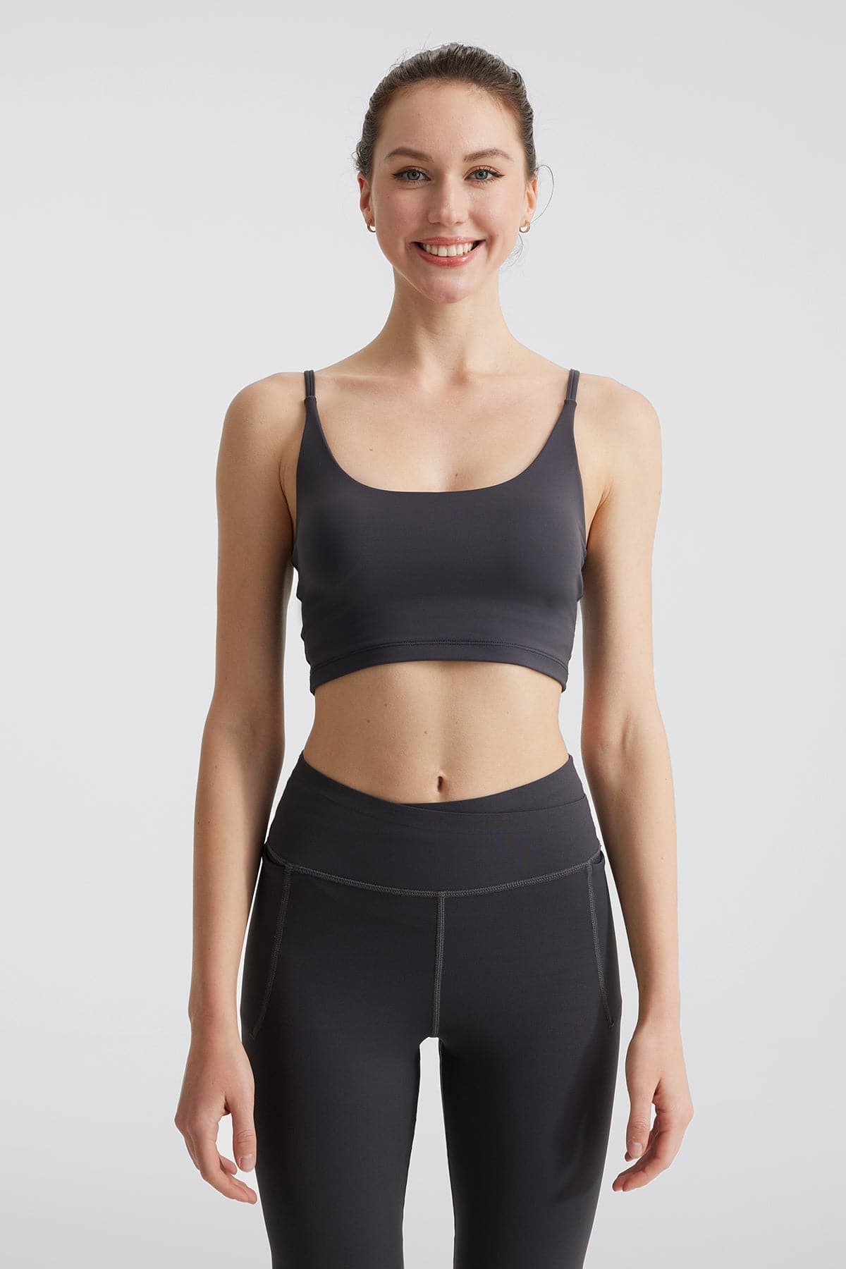Belleza Spaghetti Straps Sports Bra-Pollypark