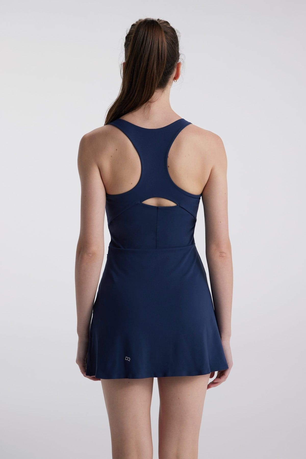 Cotton-like Racerback Dress-Pollypark