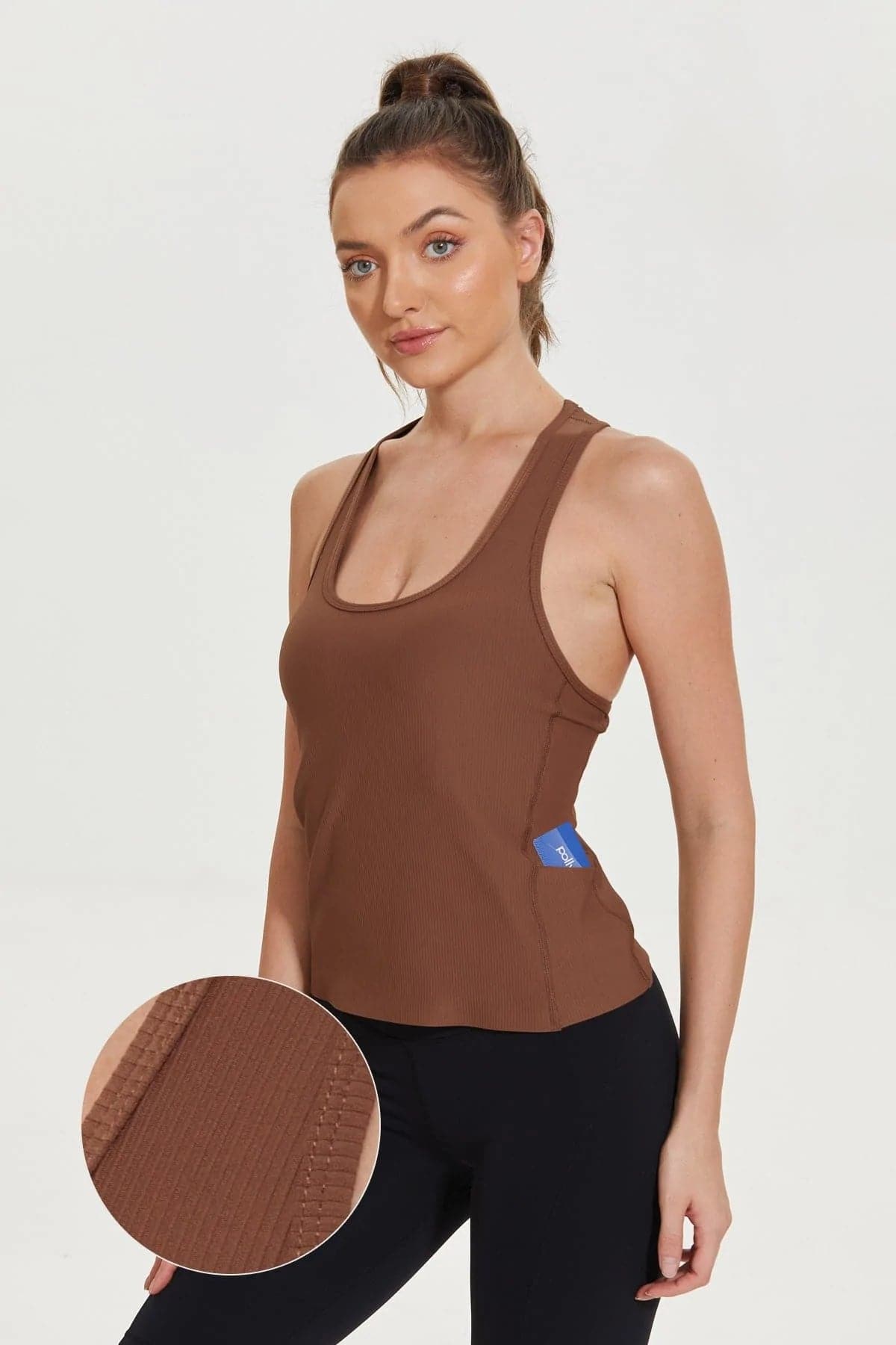Belleza Ribbed Tank-Pollypark