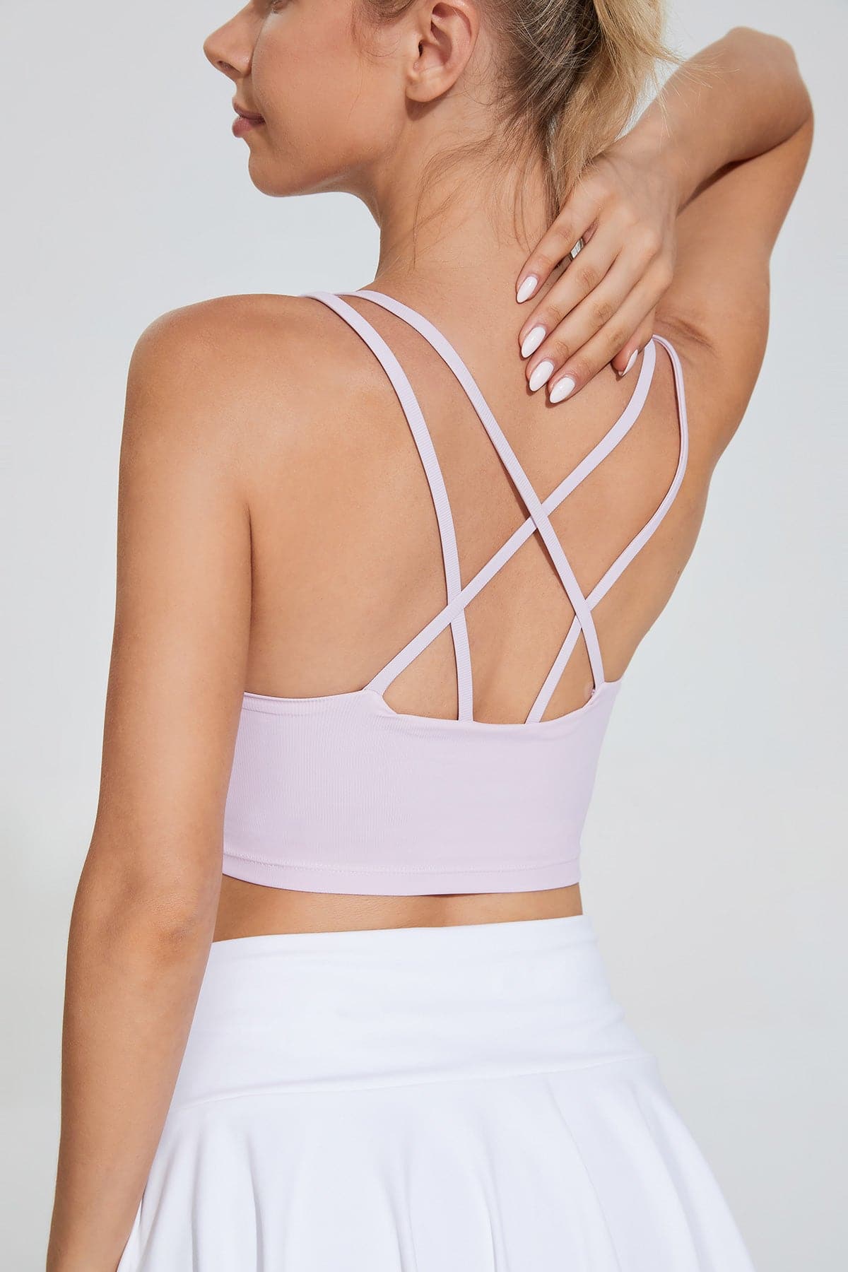 Belleza Criss Cross Sports Bra-Pollypark