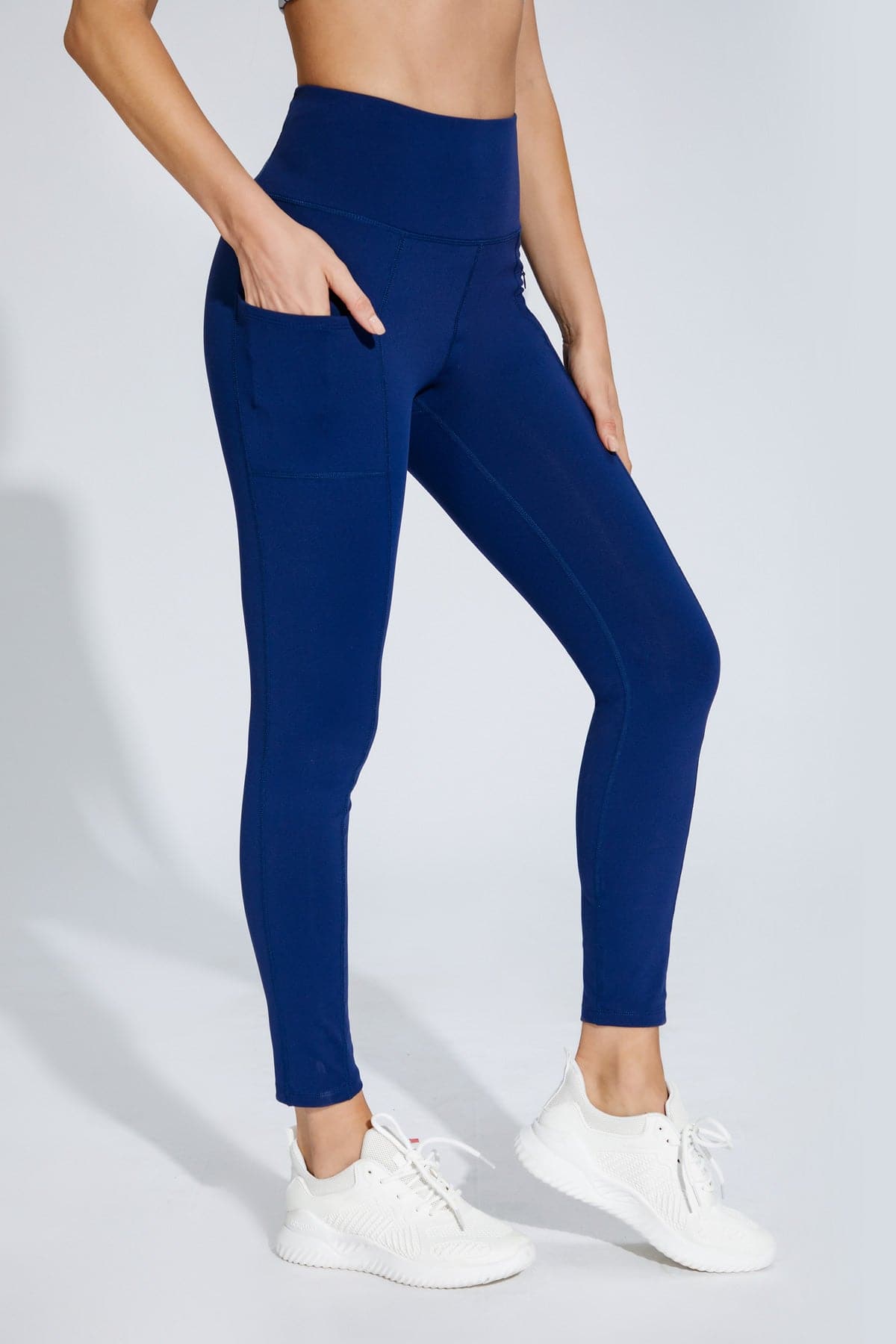 Cotton-like Multi-pockets 7/8 Legging-Pollypark